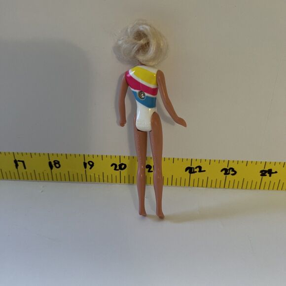 RARE Barbie Super Gymnast Vintage Original Mattel Barbie Happy Meal Toy McDonald - Picture 2 of 3